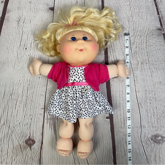 CABBAGE PATCH WCT-07K 2015 Kid Girl Blonde Blue Eyes Doll - Picture 8 of 8